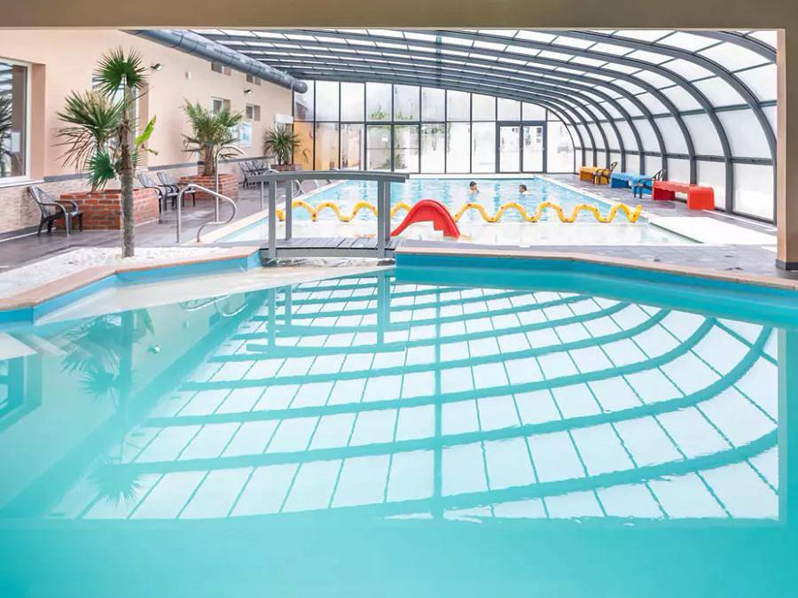 Flower Camping Vitamin - Mobilheim 4 personen - Super Mercure Riviera Komfort in Saint-Aubin-sur-Scie, Dieppe und Umgebung