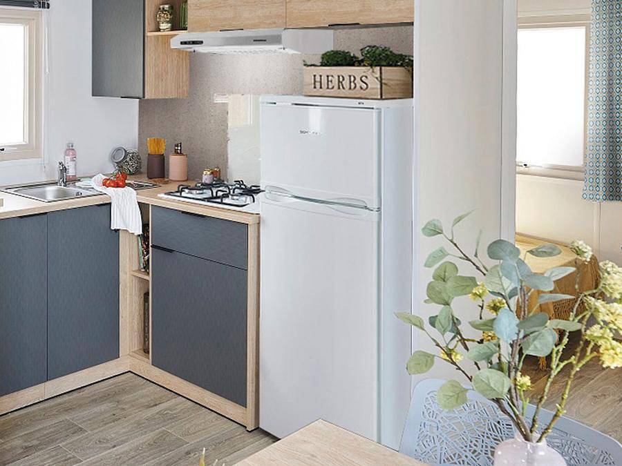 Camping les Rives du Lac Cantalès - Mobilheim 4 personen - Conforta (2 Zimmer ) in Saint-Gérons, Aurillac und Umgebung