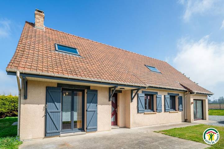 Gîte für 6 Personen, mit Terrasse und Garten in Saint-Jouin-Bruneval