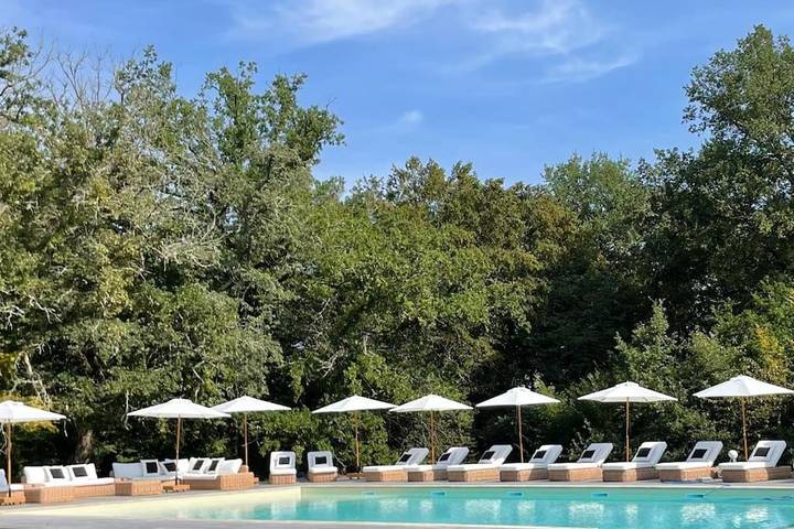 Location de vacances pour 10 personnes, avec piscine et jardin à Grignols (Gironde) - 2