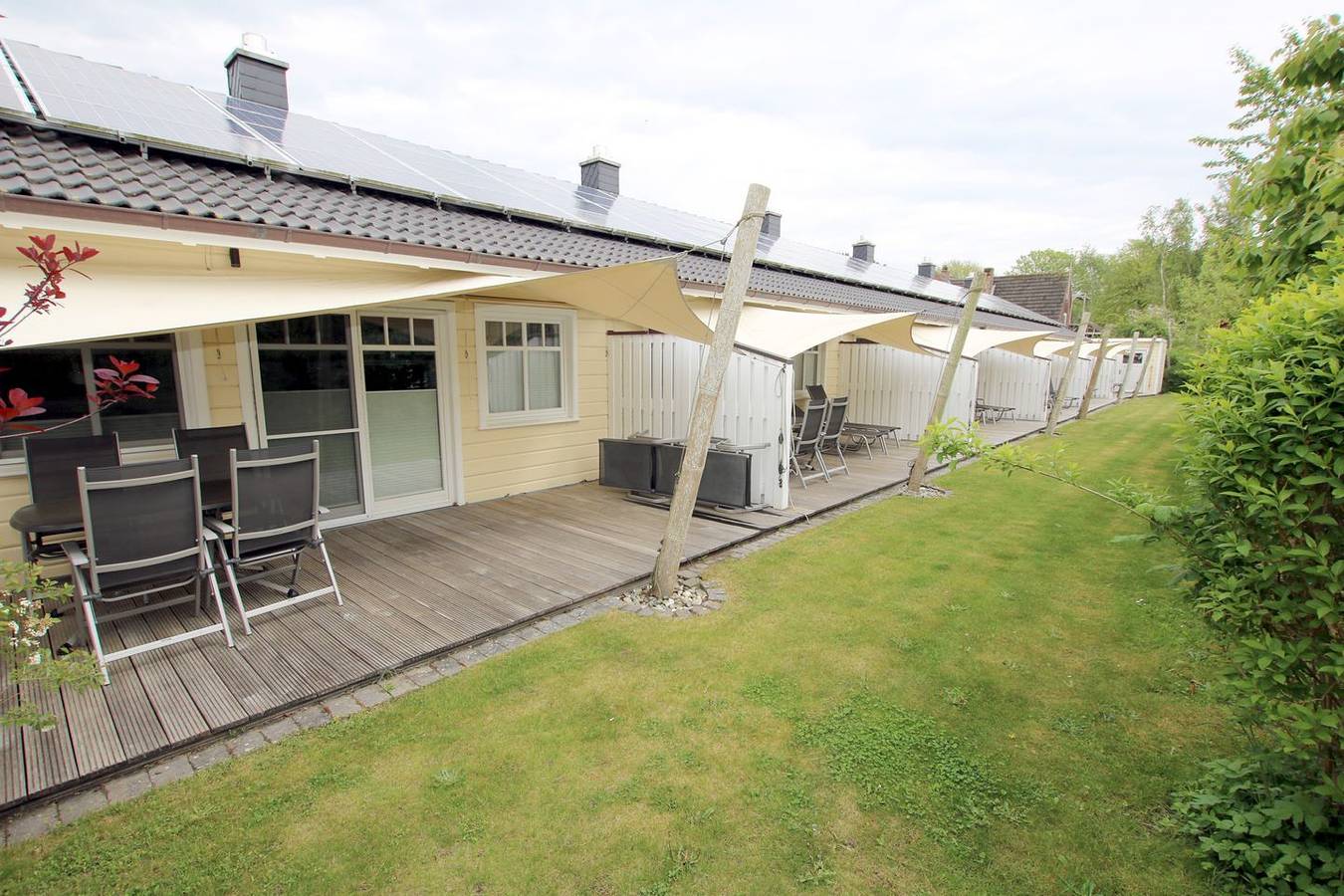 Komfortables 5 Sterne Ferienhaus mit ca. 55 qm Wohnfläche im Erdgeschoss in Wyk auf Föhr (Stadt), Wyk auf Föhr