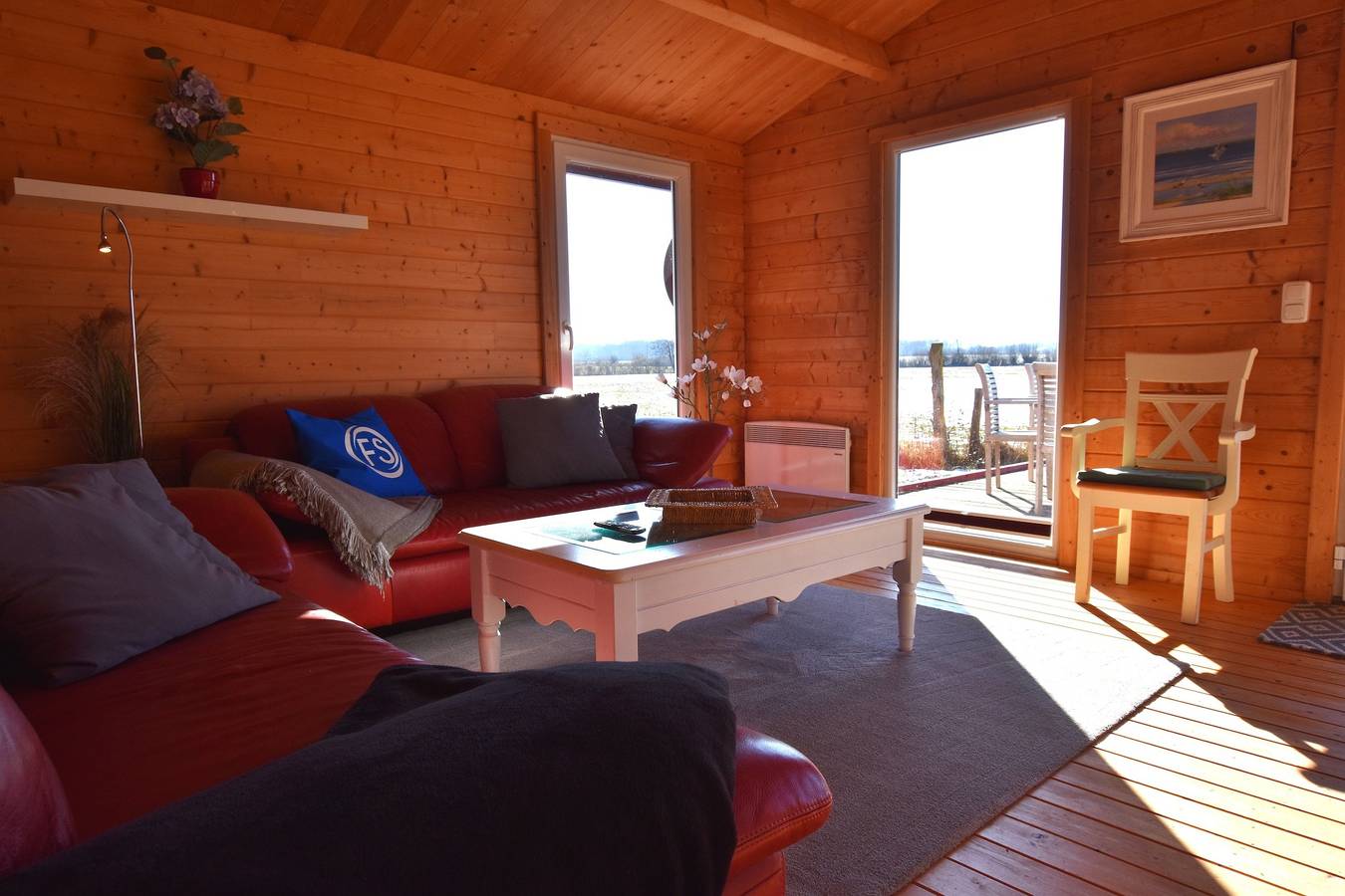 Schwedenhaus auf dem Bauernhof "Gruberdieken 8" in Grube, Ostholstein