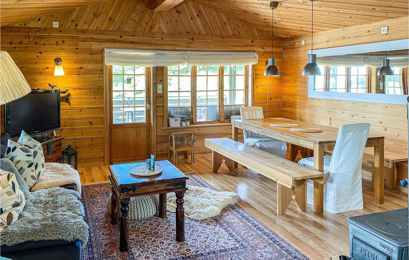 Maison de vacances pour 8 personnes avec terrasse in Flora