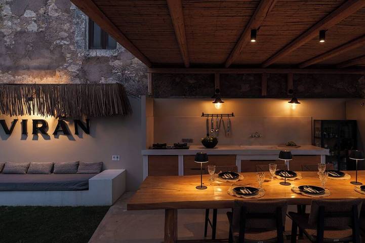 Viràn Villa, Serene Escape with Eco Pool & Spa Whirlpool in Rethymno en omgeving