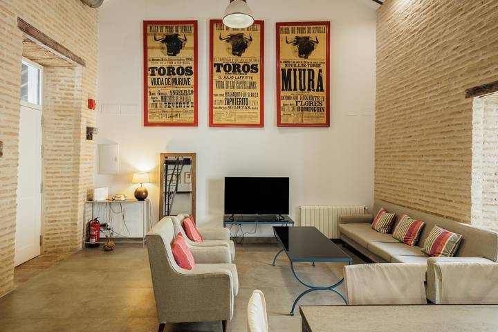 Apartamento para 6 personas, Se admiten mascotas en San Lorenzo (Sevilla)