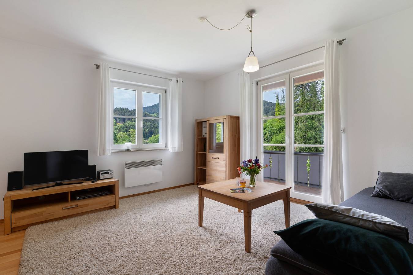 Ferienhaus 'Haus 1 Hanselishof - 2 Wohnungen' mit Bergblick, privater Terrasse und Wlan in Schenkenzell, Mittlerer Schwarzwald