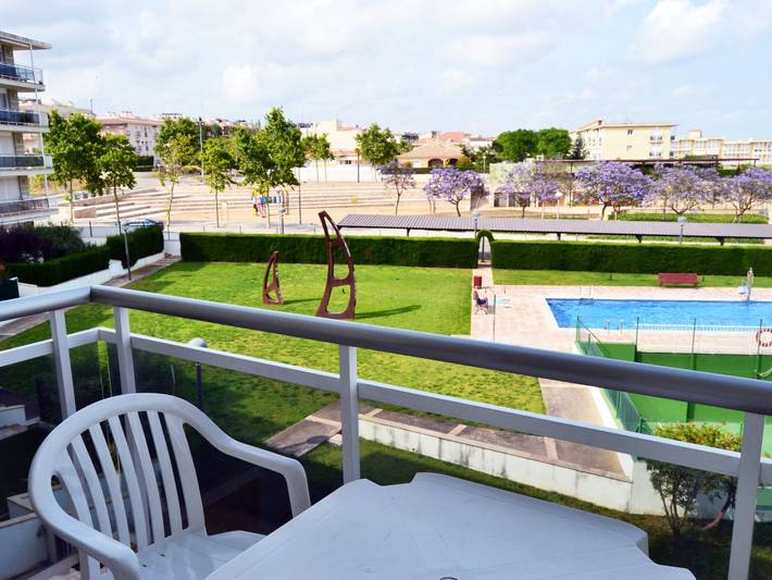 Apartamento de vacaciones para 6 personas, con balcón y jardín - 1