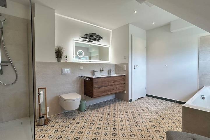 Ferienhaus für 6 Personen, mit Garten und Sauna sowie Terrasse, mit Haustier in Poseritz