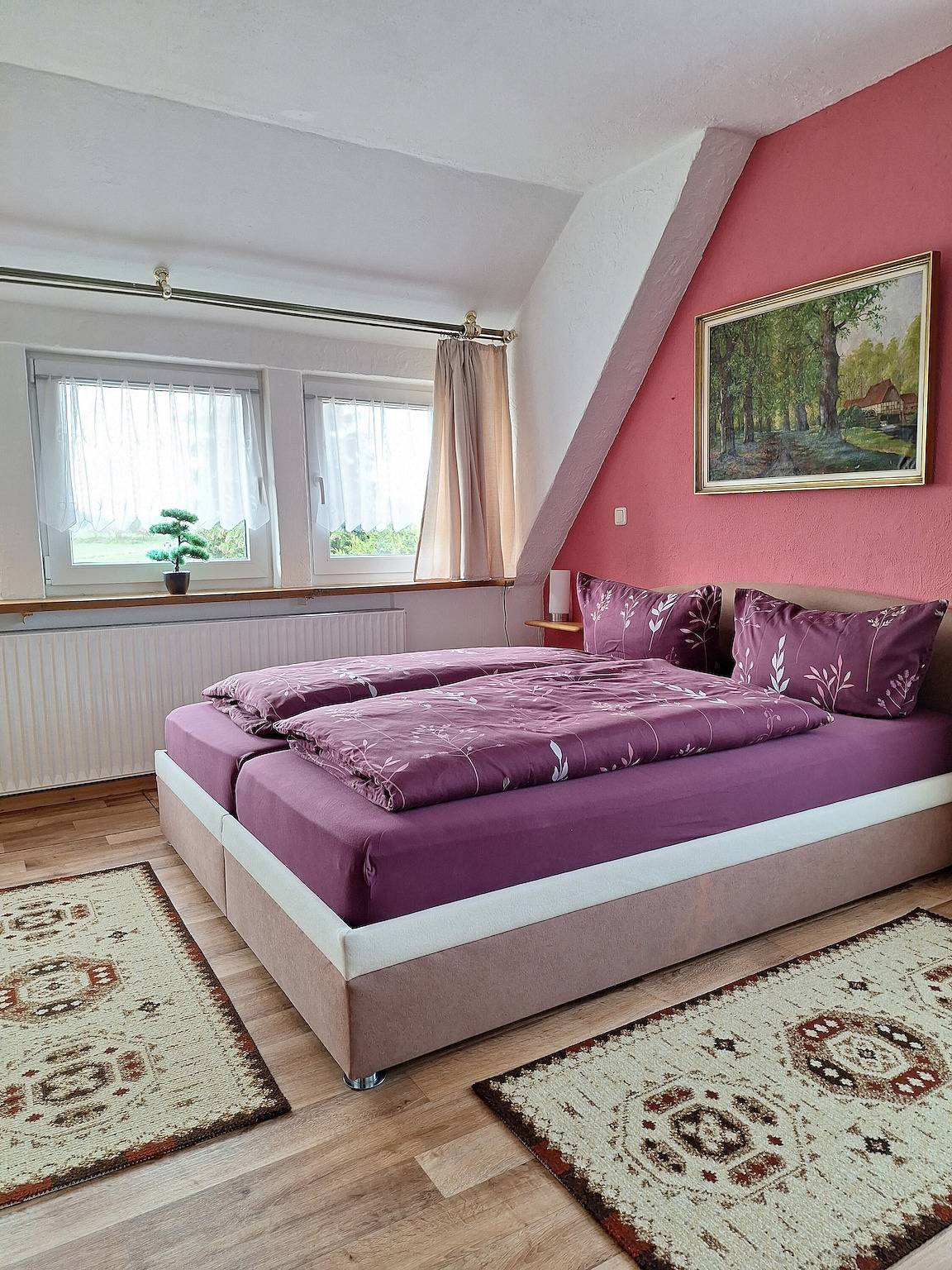 Apartamento entero, Apartamento 'Bei Oparius' con terraza privada, balcón y wifi in Ganderkesee, Parque Natural de Wildeshauser Geest