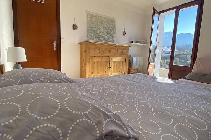Gîte pour 4 personnes, avec balcon à Menthon-Saint-Bernard - 4