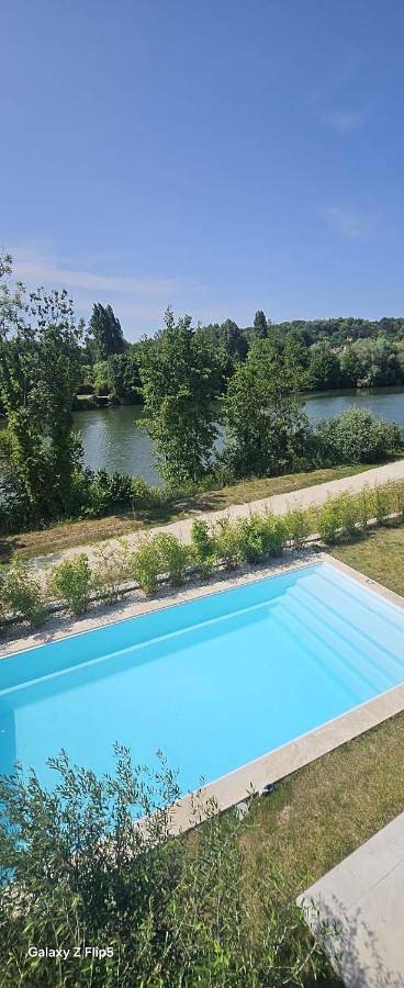 Location de vacances pour 13 personnes, avec piscine ainsi que vue et jardin à L'Isle-Adam - 4