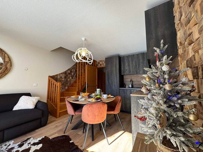 Chalet pour 6 personnes, avec balcon et piscine à Vars - 4