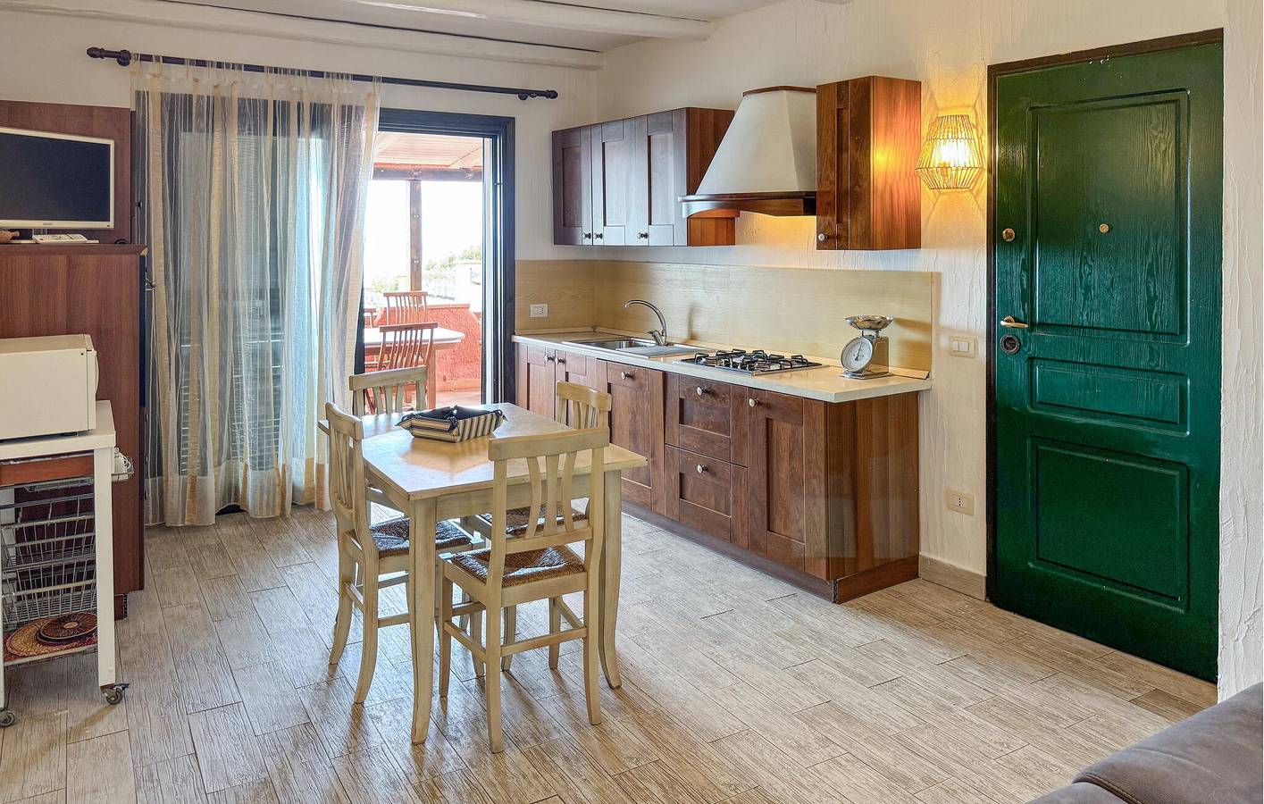 Appartement avec vue sur la mer, terrasse et climatisation, à 2 km de la plage in Lu Bagnu, Castelsardo