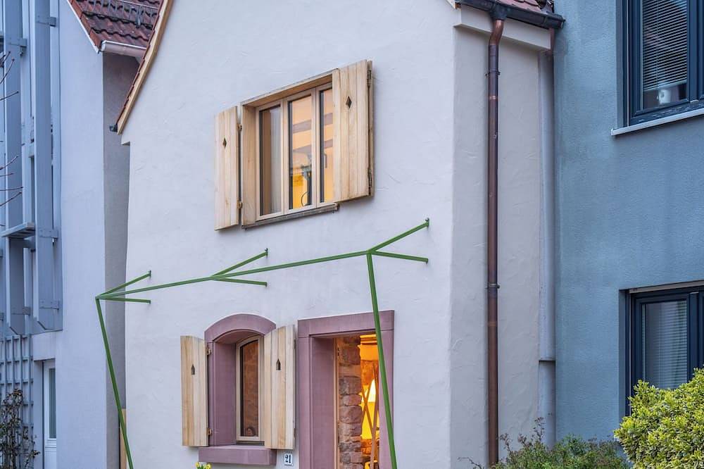 \"Armenhäusle\" in der Ettlinger Altstadt in Ettlingen, Rheinebene
