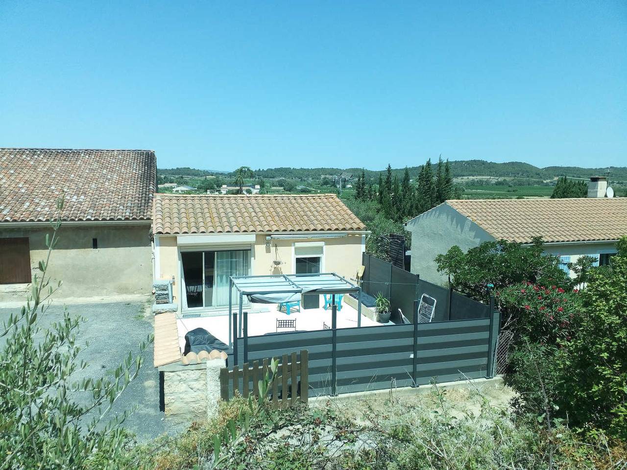 Le Gîte de la Falaise in Roquefort-des-Corbières, Region de Narbonne