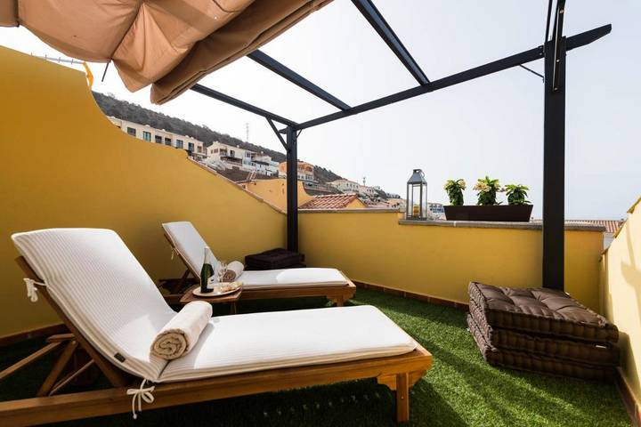 Apartamento para 4 personas, con balcón y vistas, Familias con niños en Patalavaca