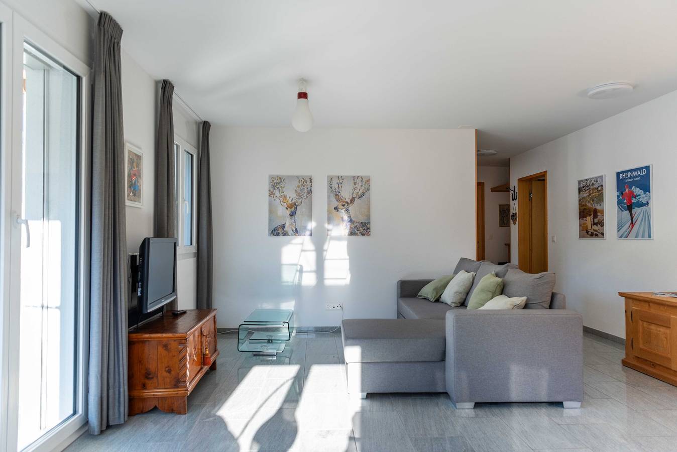 Ganze Ferienwohnung, Ferienwohnung Mengelt - 3-Bettwohnung in Rheinwald, Misox Calancatal