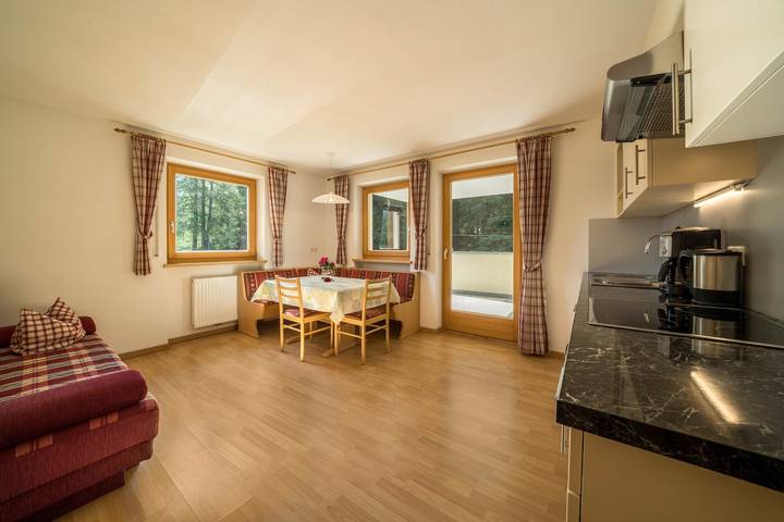 Ferienwohnung für 4 Personen, mit Balkon und Sauna sowie Garten, mit Haustier - 1
