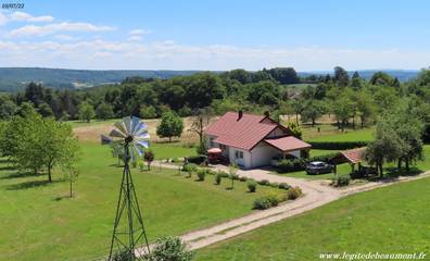 Gîte pour 5 personnes, avec jardin et terrasse, animaux acceptés dans Haute-Saône
