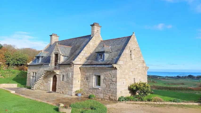Maison de vacances pour 7 personnes, avec jardin dans le Finistère