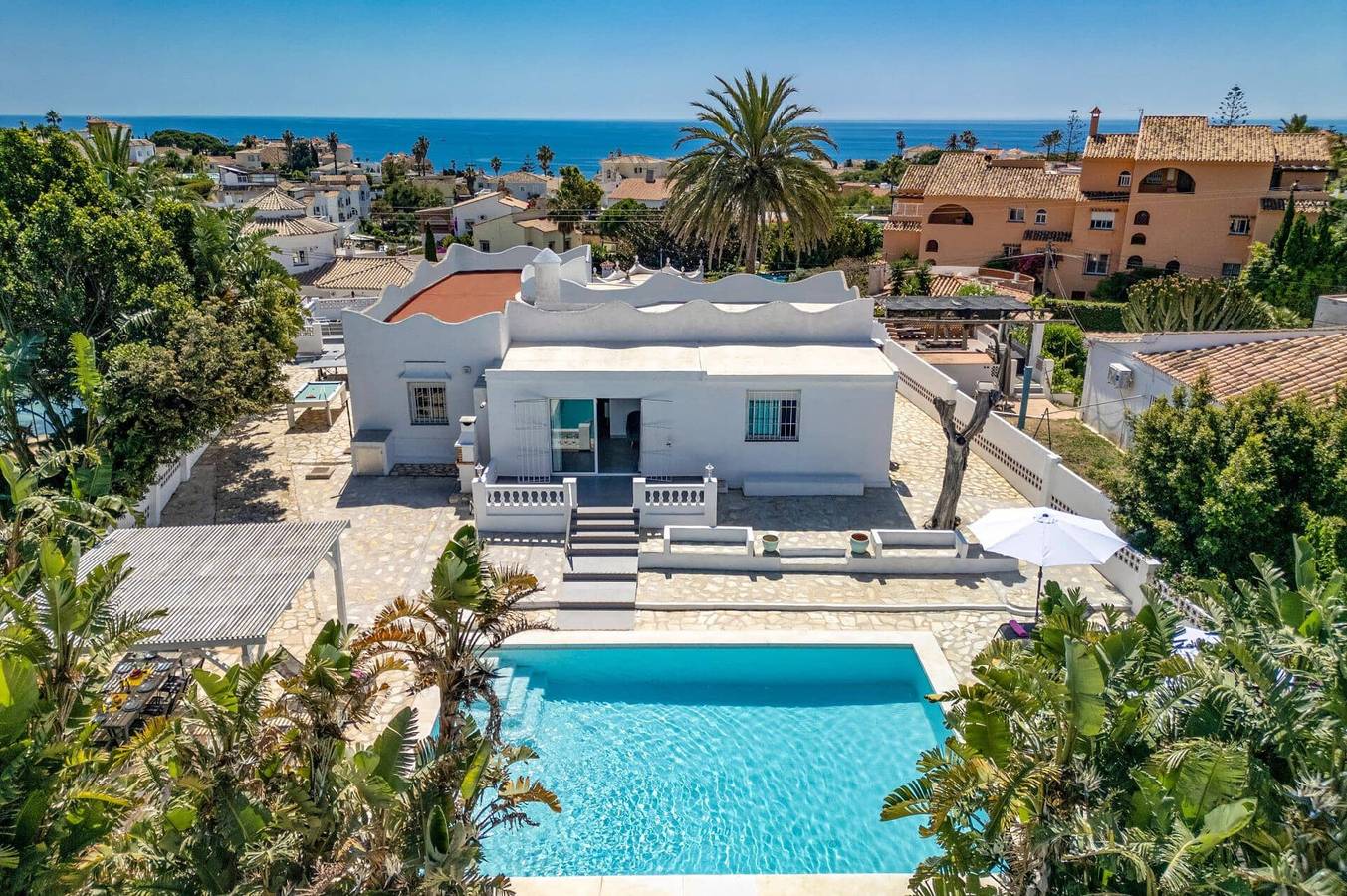 Chalet para 8 personas in Playa El Bombo, Mijas