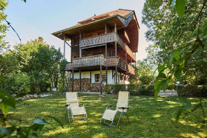 Ferienhaus für 5 Personen, mit Balkon und Garten in Kanton Freiburg - 2
