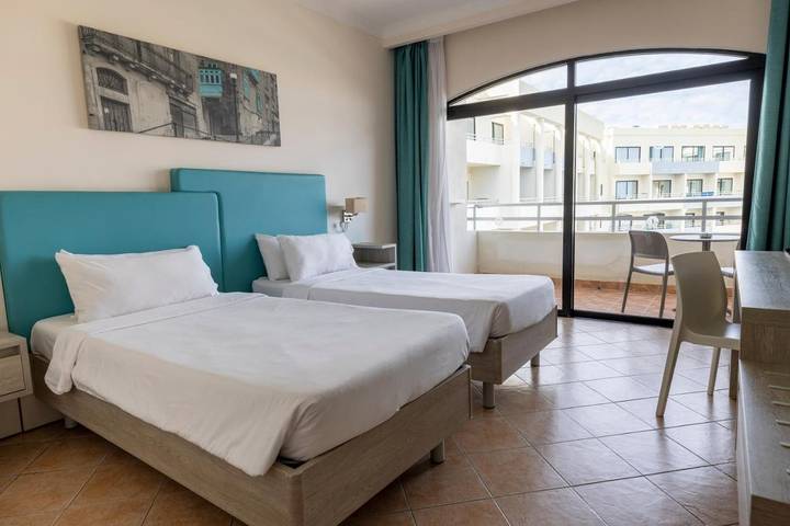 Bungalow für 3 Personen, mit Sauna und Ausblick sowie Balkon und Pool auf Malta - 2
