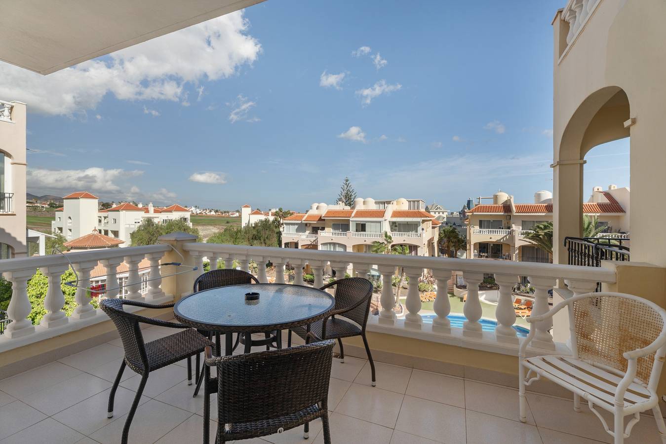 Apartamento de Férias 'Michelangelo Resort 212' com Jardim Partilhado, Varanda e Ar Condicionado in Las Adelfas, San Miguel de Abona