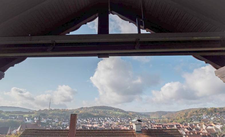 Ferienwohnung für 4 Personen, mit Balkon und Ausblick in Mömlingen - 3
