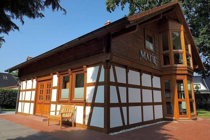 Ferienhaus für 6 Personen, mit Garten und Terrasse sowie Sauna, mit Haustier in Binz