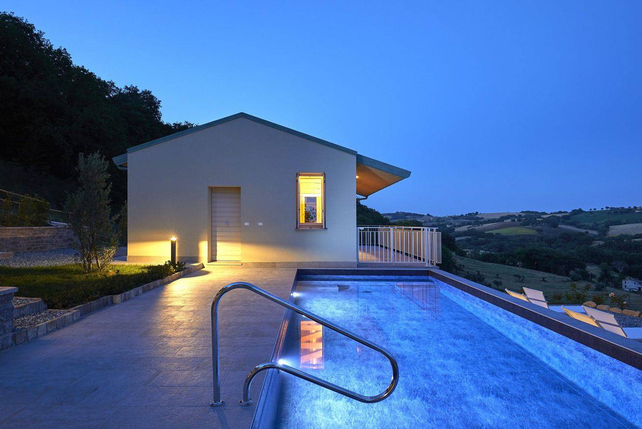 Villa le Moie by Mmega in Arcevia, Ancona Province
