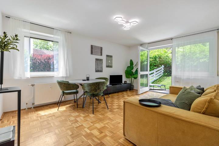Appartement entier, Lake Loft Salzburg – Appartement avec jardin privé, animaux admis & Wi-Fi in Seeham, Bezirk Salzburg-Umgebung