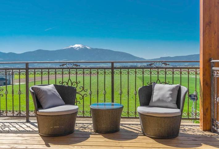 Ferienhaus für 2 Personen, mit Terrasse und Garten sowie Ausblick in Fohnsdorf