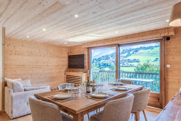 Chalet pour 4 personnes, avec Terrasse à Combloux