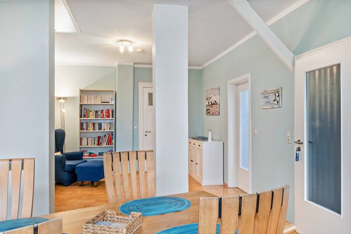 Ferienwohnung für 4 Personen, mit Garten am Jadebusen