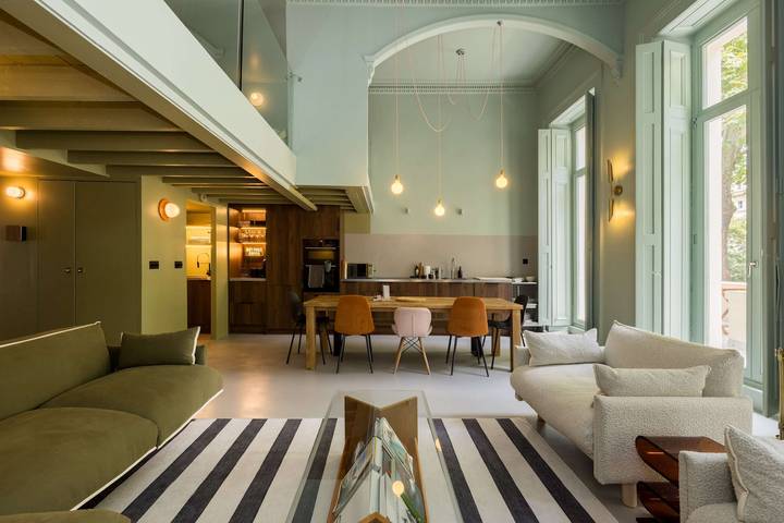 Loft dla 6 osób, z Ogród w Londyn