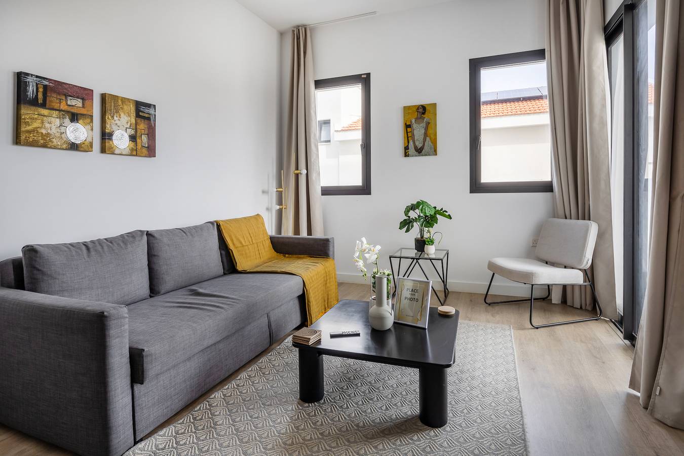 Apartamento entero, 203 Sfiggos: vistas a la ciudad y acceso a la piscina en la azotea in Limasol, Chipre Sur