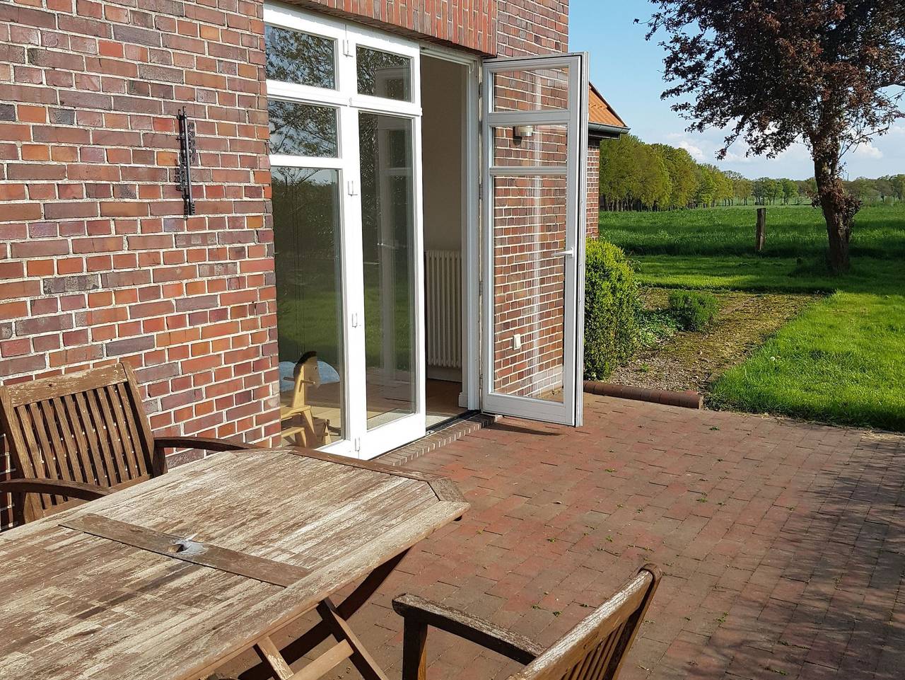 Ganze Ferienwohnung, Kaper, Ferienwohnung Wiesenblick - Ferienwohnung Wiesenblick in Varel, Südliche Nordseeküste