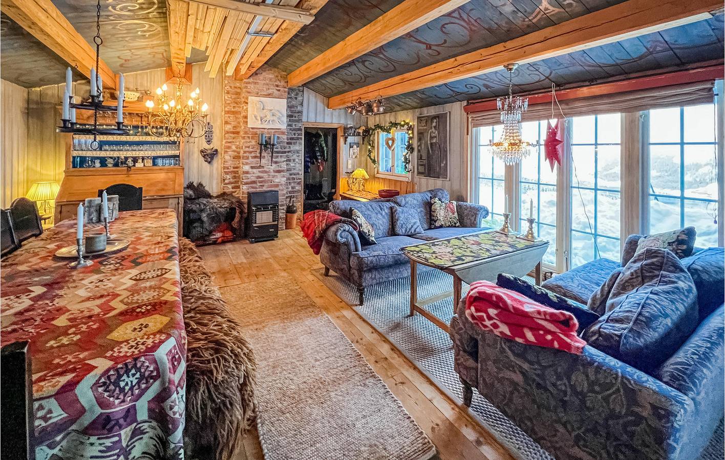 Ferienhaus für 8 Personen mit Garten in Vang
