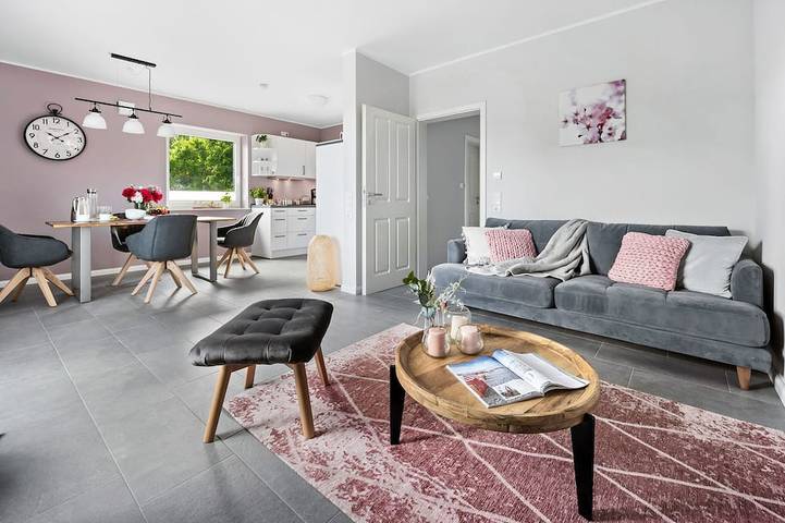 Ferienhaus für 4 Personen, mit Garten