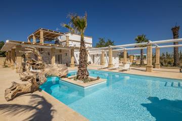 Villa per 8 Persone in Taviano, Golfo di Taranto, Foto 3