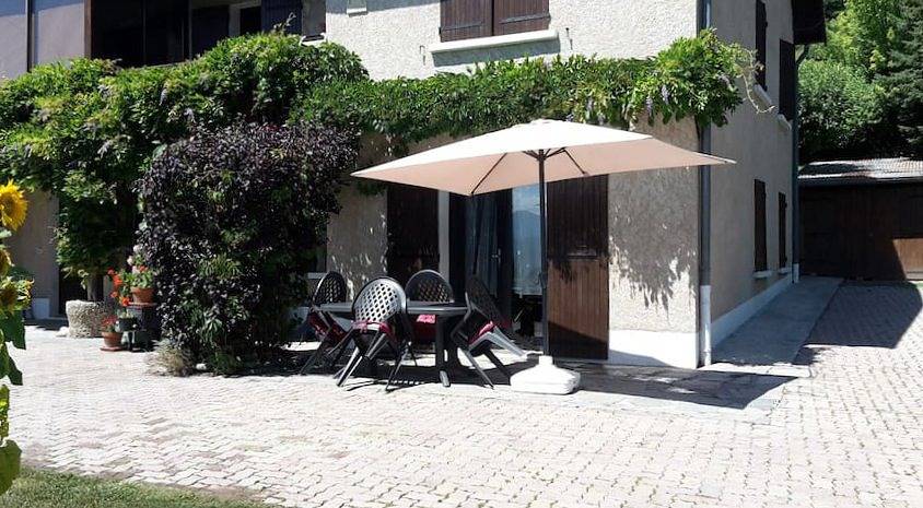 Appartement de vacances pour 4 personnes, avec jardin et terrasse, animaux acceptés
