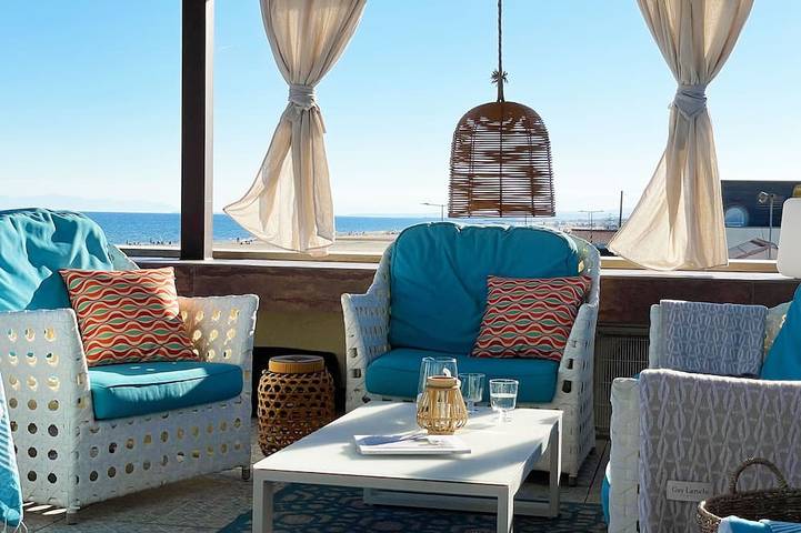 Ferienwohnung für 4 Personen, mit Balkon am Narbonne Plage