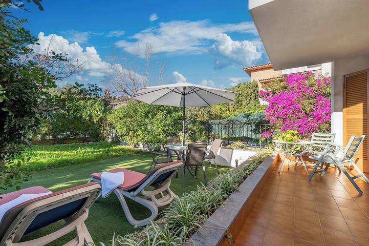 Apartamento de vacaciones para 4 personas, con balcón y jardín - 1