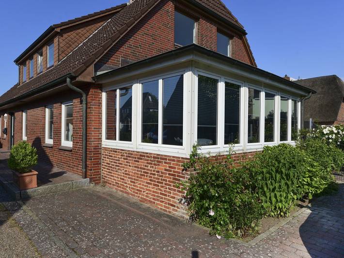 Ferienwohnung für 2 Personen, mit Garten und Terrasse, mit Haustier auf Föhr