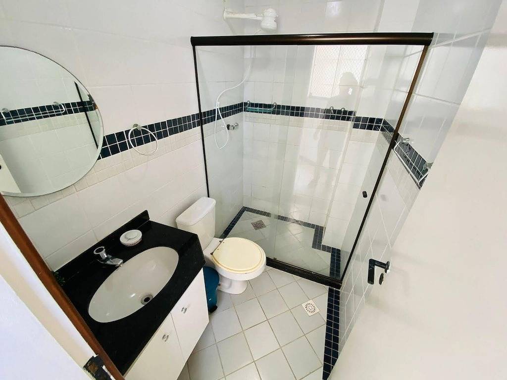 Ganze Wohnung, 4 Schlafzimmer direkt am Meer bis zu 12 Personen in Guarapari, Região Metropolitana da Grande Vitória