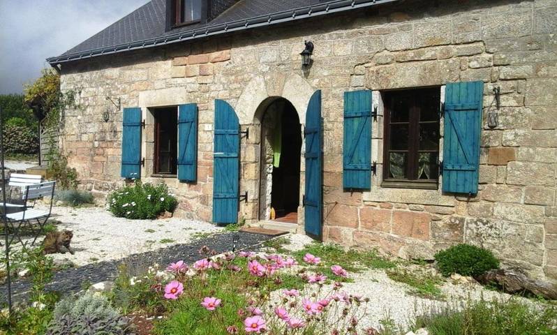 Chambre d’hôte pour 3 personnes, avec Terrasse et Jardin à Ploërdut