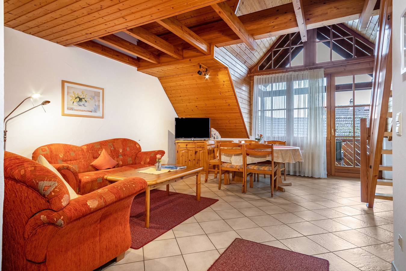 Ganze Wohnung, Ferienwohnung 4, 99qm' mit Gemeinschaftsgarten, Balkon und Wlan in Kressbronn am Bodensee, Region Bodensee-Oberschwaben