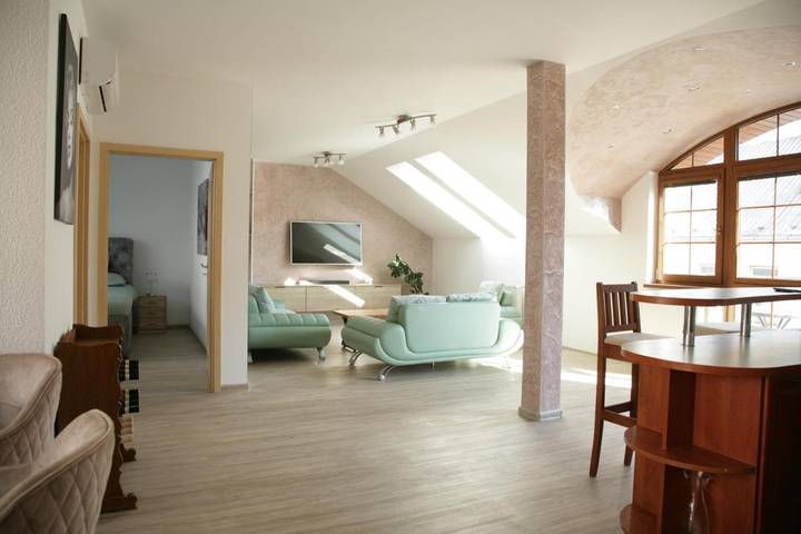 Apartament wakacyjny dla 4 osób, z balkon i widok - 1