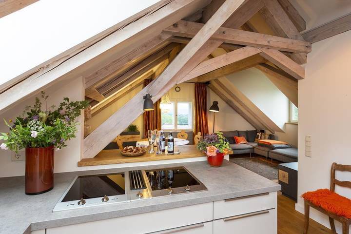 Ferienwohnung für 3 Personen, mit Balkon, mit Haustier in Das Blaue Land - 4